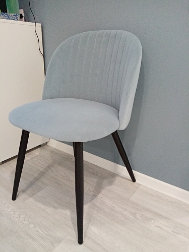 Стул на металлокаркасе Gabi green / black / silver фото покупателя 288