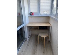 Письменный стол Клер Лофт черный матовый / бетон фото покупателя 5