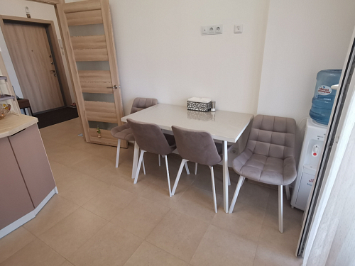 Стул на металлокаркасе Челси велюр коричневый / черный каркас фото покупателя 46