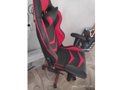 Компьютерное кресло Racer черное / голубое фото покупателя 151