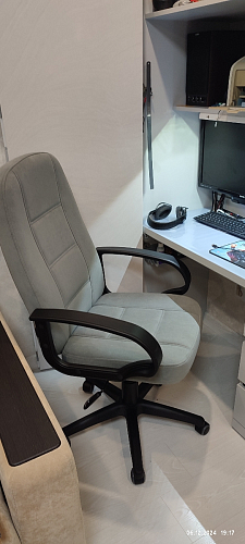 Компьютерное кресло СН747 ткань бирюзовая 2607 фото покупателя 21