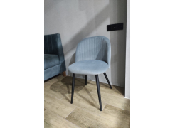 Стул на металлокаркасе Gabi 1 light purple / black фото покупателя 851