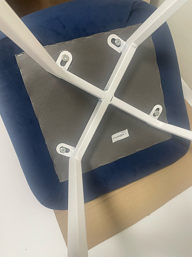 Стул на металлокаркасе Чилли бирюзовый / черный фото покупателя 105