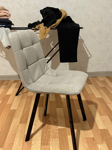 Комплект стульев Чилли 2 шт бежевый / черный фото покупателя 523