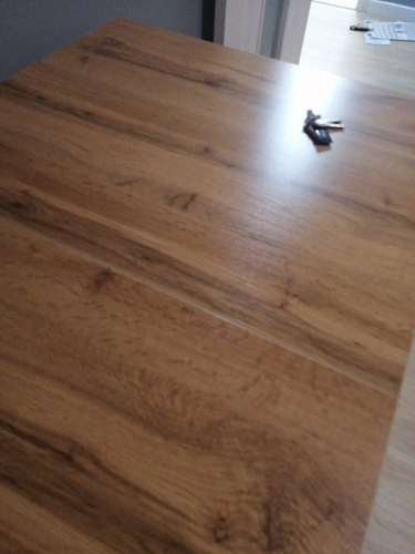 Стол Тринити Лофт 120 32 мм дуб галифакс табако / черный матовый фото покупателя 916