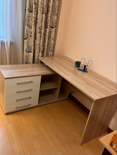 Компьютерный стол КСТ-109Л венге фото покупателя 47