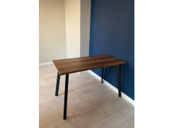 Стол Тринити Лофт 120 32 мм бетон / черный матовый фото покупателя 286