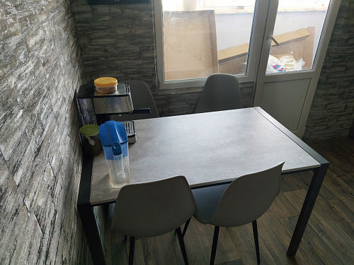 Стол Центавр бетон / графит фото покупателя 69