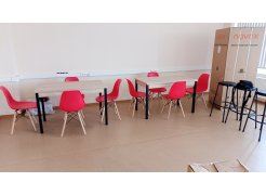 Стул Eames красный / деревянный каркас фото покупателя 4