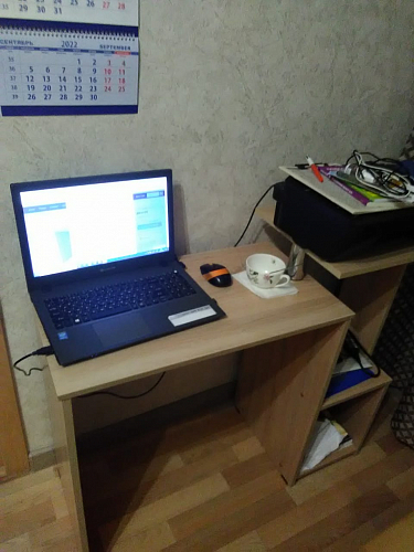 Письменный стол Джаз-30 дуб сонома фото покупателя 25