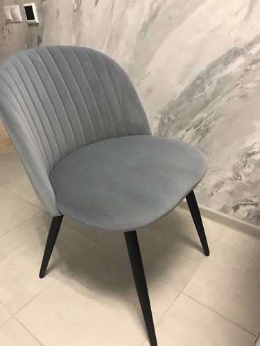 Стул на металлокаркасе Gabi green / black / silver фото покупателя 207