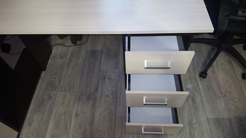 Компьютерный стол КС15 правый дуб сонома фото покупателя 36