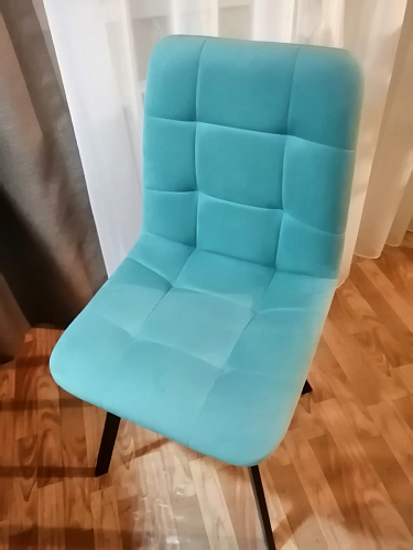 Комплект стульев Чилли 2 шт бежевый / черный фото покупателя 856