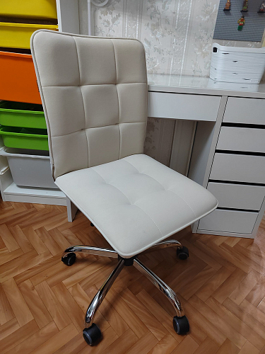 Компьютерное кресло One/Ван флок серый 29 фото покупателя 45