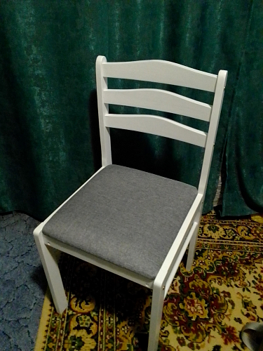Стул деревянный Camel white / light grey фото покупателя 60