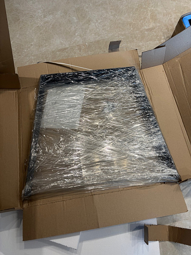 Керамический стол Норман 140(200)х80 серый мрамор larka grey / черный фото покупателя 19