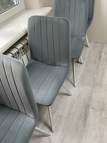 Стул на металлокаркасе Sling white / gray фото покупателя 9