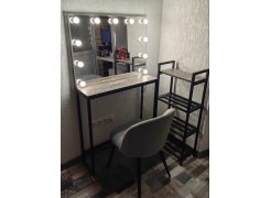 Стул на металлокаркасе Gabi 1 light purple / black фото покупателя 293