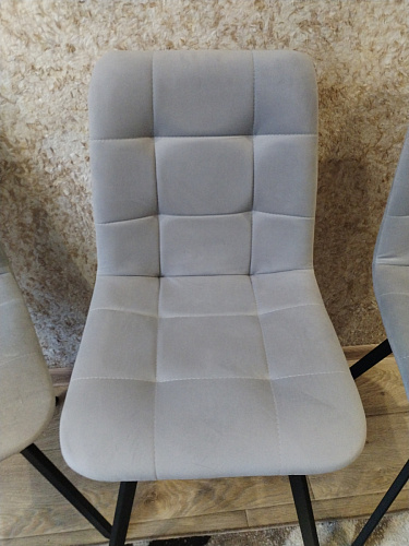 Комплект стульев Чилли 2 шт бежевый / черный фото покупателя 307