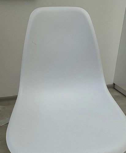 Пластиковый стул Eames PC-015 серо-голубой / дерево фото покупателя 34