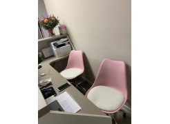 Компьютерное кресло Kolin с подушкой clear / white фото покупателя 351