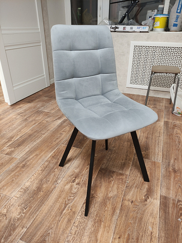 Стул на металлокаркасе Чилли зеленый / черный фото покупателя 1321