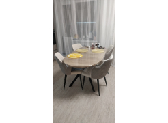 Стул на металлокаркасе Velen dark blue фото покупателя 14