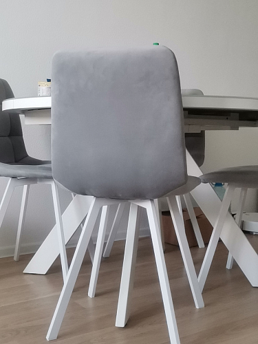 Комплект стульев Чилли 2 шт бежевый / черный фото покупателя 226