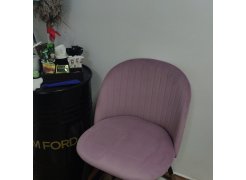 Стул на металлокаркасе Gabi 1 light purple / black фото покупателя 707