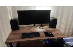 Стол Лота Лофт 120 25 мм дуб делано темный / черный матовый фото покупателя 797