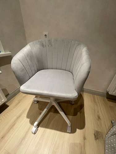 Компьютерное кресло Тибо confetti chocolate / белый фото покупателя 198