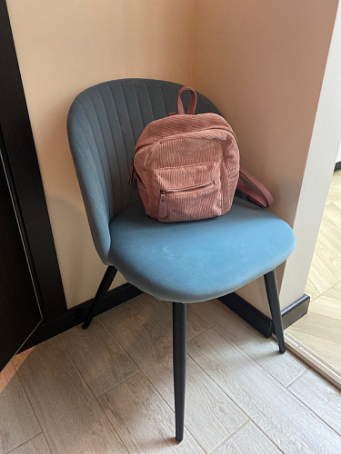 Стул на металлокаркасе Gabi gray / black фото покупателя 934