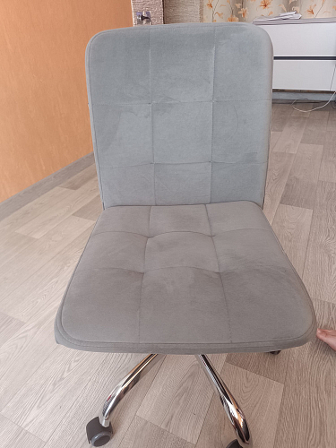 Компьютерное кресло Fiesta флок молочный 4 фото покупателя 17