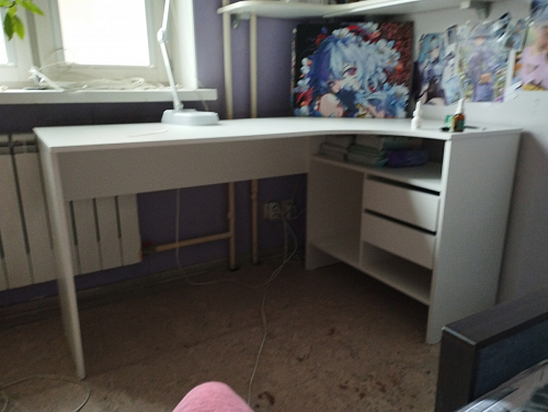 Стол письменный СПм-25 правый венге фото покупателя 32