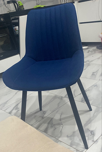 Стул на металлокаркасе Седа К латте / черный фото покупателя 253