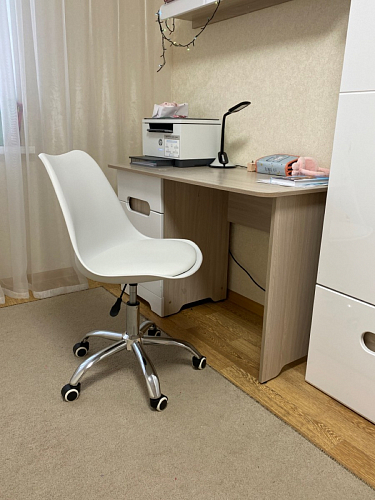 Компьютерное кресло Kolin white фото покупателя 12