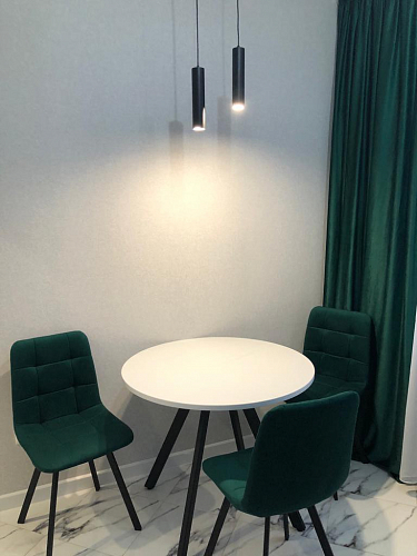 Комплект стульев Чилли 4 шт темно-серый / черный фото покупателя 87