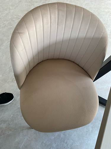 Стул на металлокаркасе Gabi gray / black фото покупателя 250