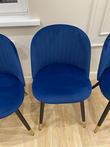 Стул на металлокаркасе Gabi gray / black фото покупателя 583