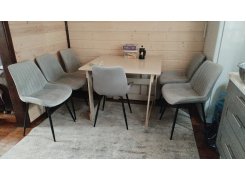 Стул на металлокаркасе Вейв П темно-серый / черный фото покупателя 286