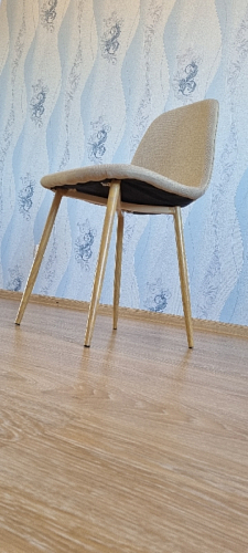 Стул на металлокаркасе Lilu 05 gray / white фото покупателя 77