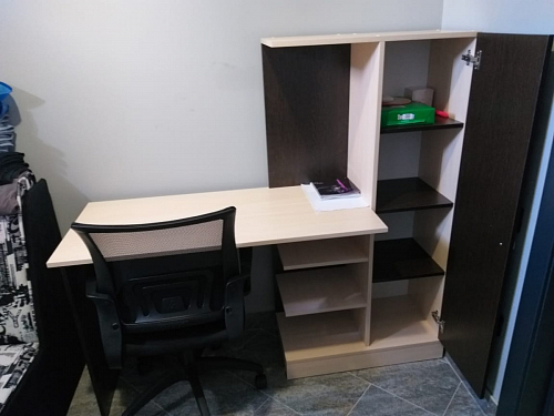 Письменный стол Квартет-6 белый фото покупателя 11