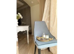 Стул на металлокаркасе Kora beige / black фото покупателя 287