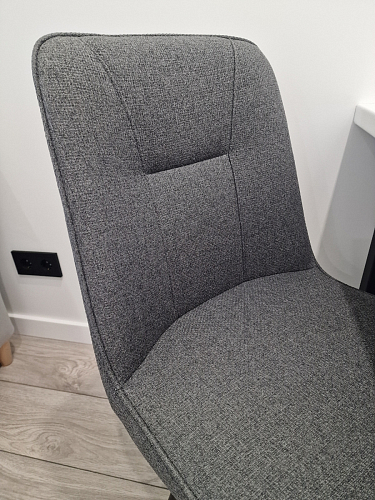 Комплект поворотных стульев Texas 1 светло-серый / черный 2 шт фото покупателя 5