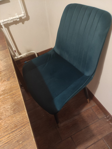 Стул на металлокаркасе Seda 1 latte / black / gold фото покупателя 68