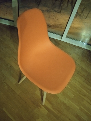 Пластиковый стул Eames PC-015 желтый фото покупателя 86