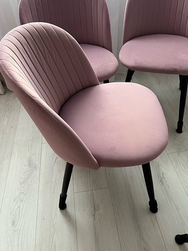 Стул на металлокаркасе Gabi gray / black фото покупателя 196