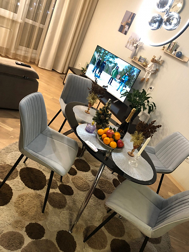 Комплект стульев Седа К 2 шт латте / черный фото покупателя 223