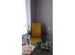 Стул на металлокаркасе Tod light blue / black фото покупателя 11