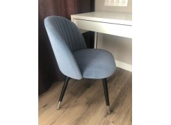 Стул на металлокаркасе Gabi 1 light purple / black фото покупателя 986